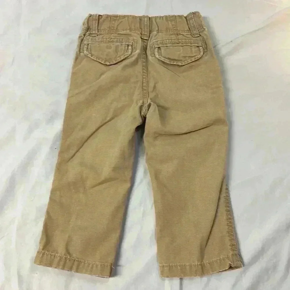 GAP - tan coloured denim toddler pants.  Size 18-24 months - Picture 3 of 3